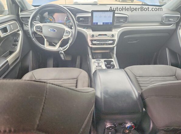 1FMSK8DH9MGB29560 2021 FORD EXPLORER Blue წინა პანელის ხედი