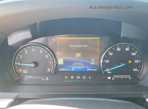 1FMSK8DH9MGC11367 2021 FORD EXPLORER Красный Вид щитка приборов