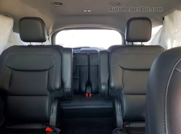 1FMSK8DH9MGC11367 2021 FORD EXPLORER Красный Вид задних сидений