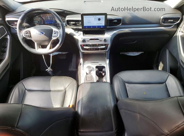 1FMSK8DH9MGC40769 2021 FORD EXPLORER Gray Առջևի վահանակի տեսք