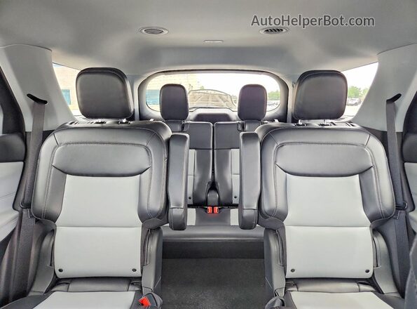 1FMSK8DH9NGA16547 2022 FORD EXPLORER Blue Vista de los asientos traseros