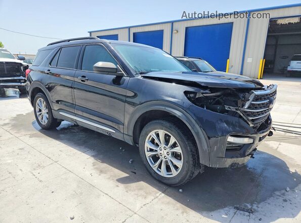 1FMSK8DH9NGB72328 2022 FORD EXPLORER Black Przód prawy