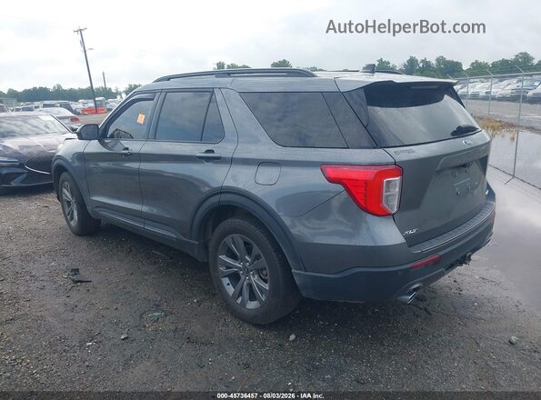 1FMSK8DH9NGC38151 2022 FORD EXPLORER Gray უკანა მარცხენა