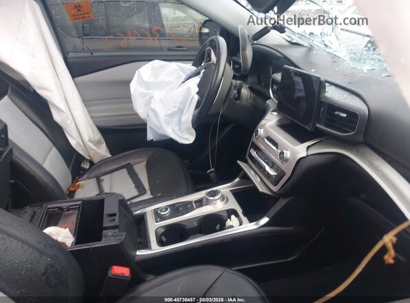 1FMSK8DH9NGC38151 2022 FORD EXPLORER Gray წინა სალონის ხედი