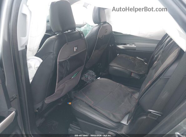 1FMSK8DH9NGC38151 2022 FORD EXPLORER Gray VIN კოდის სტიკერის ხედი