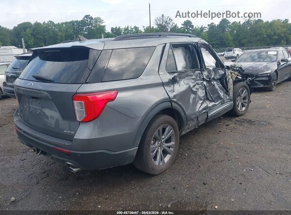 1FMSK8DH9NGC38151 2022 FORD EXPLORER Gray უკანა მარჯვენა