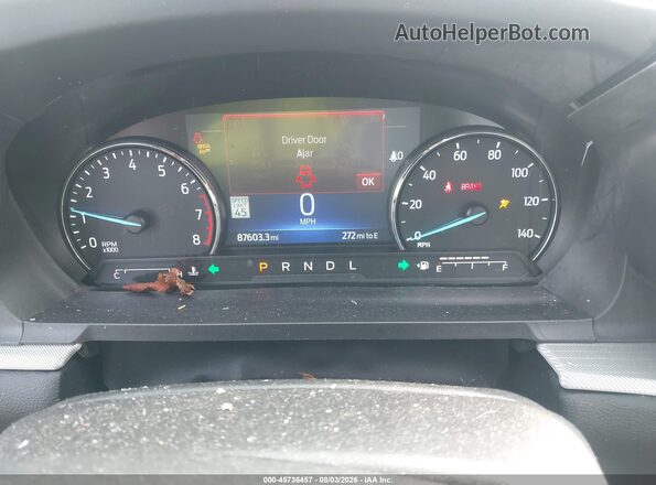 1FMSK8DH9NGC38151 2022 FORD EXPLORER Gray უკანა სავარძლების ხედი