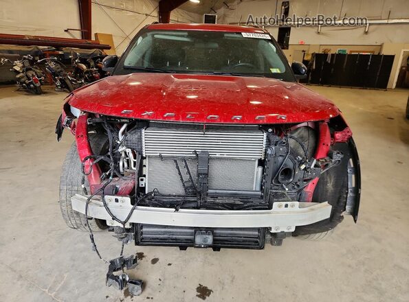 1FMSK8DH9PGB05683 2023 FORD EXPLORER Red Դիմացի տեսք
