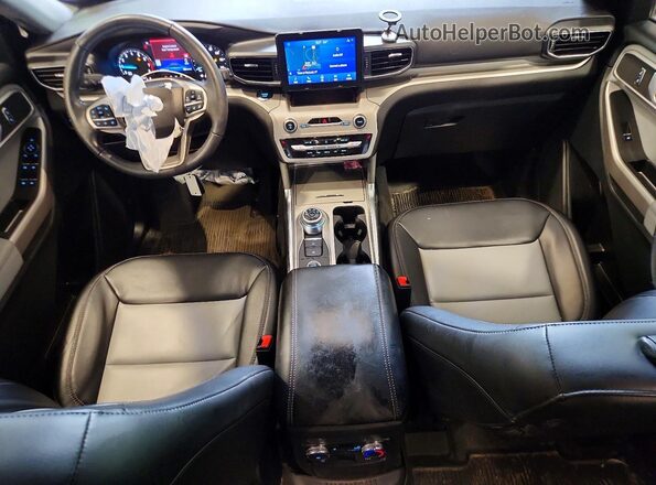 1FMSK8DH9PGB05683 2023 FORD EXPLORER Red Առջևի վահանակի տեսք
