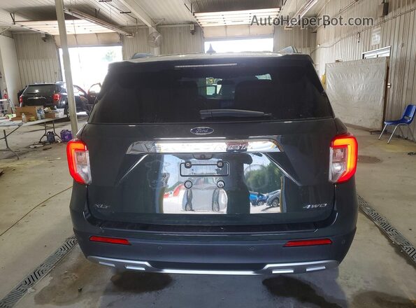1FMSK8DH9PGB75491 2023 FORD EXPLORER Charcoal Vista trasera