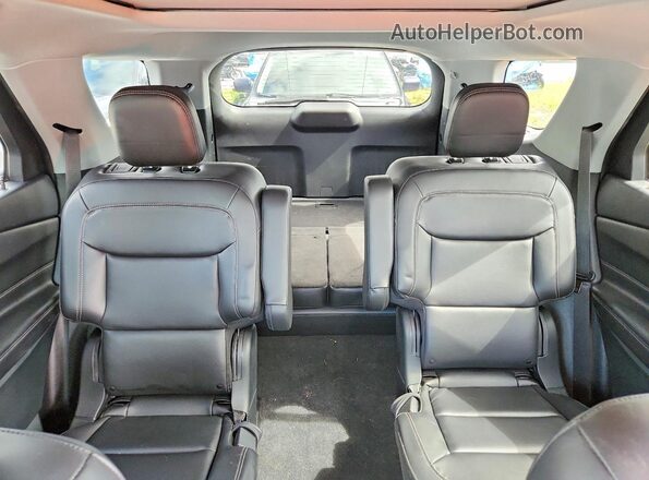1FMSK8DH9PGB75491 2023 FORD EXPLORER Charcoal Vista de los asientos traseros