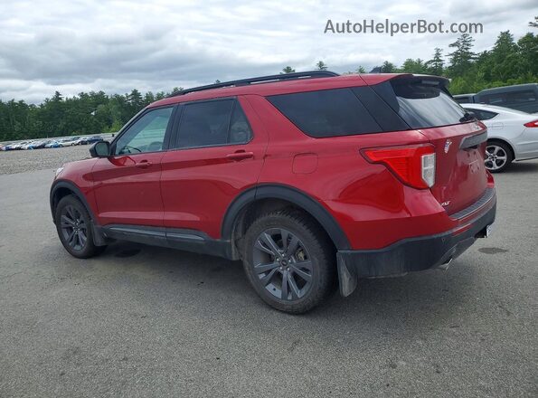 1FMSK8DH9PGB90296 2023 FORD EXPLORER Red Հետևի ձախ