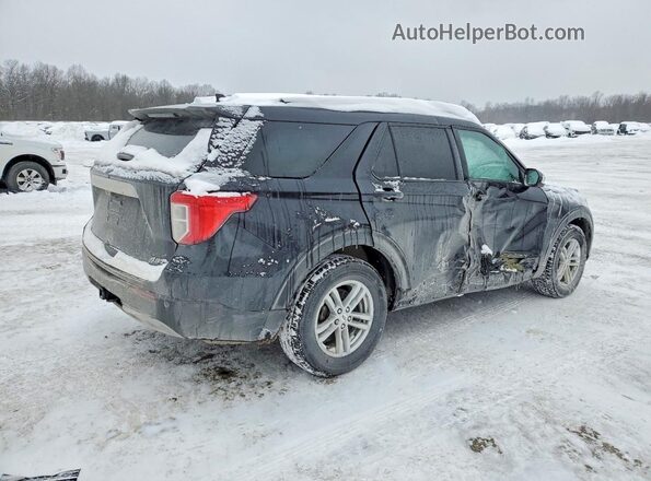 1FMSK8DH9RGA48694 2024 FORD EXPLORER Black Задня права чверть