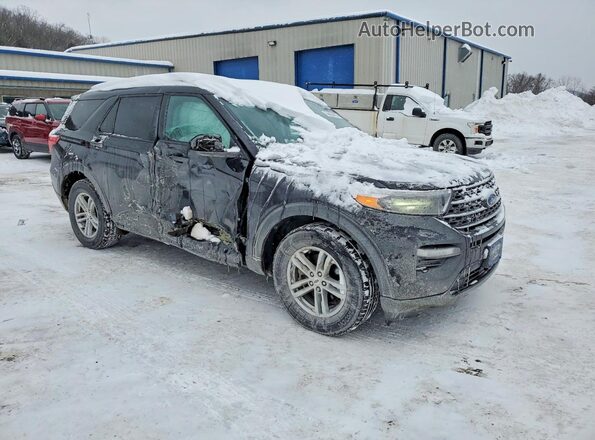 1FMSK8DH9RGA48694 2024 FORD EXPLORER Black Передня права чверть