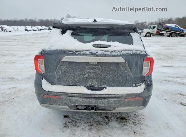 1FMSK8DH9RGA48694 2024 FORD EXPLORER Black Вид ззаду
