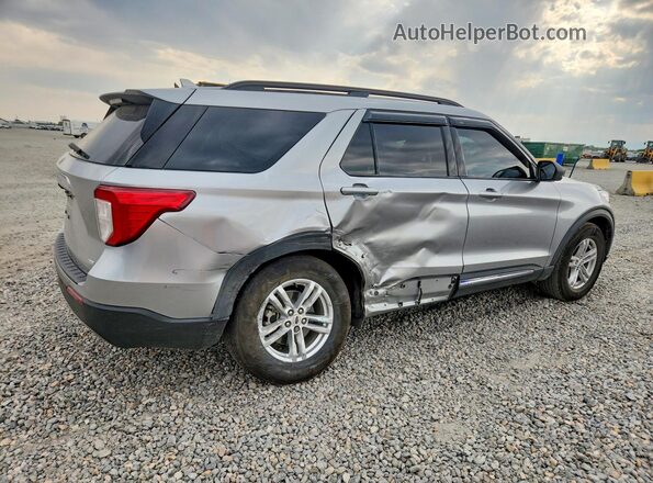 1FMSK8DHXLGA39641 2020 FORD EXPLORER Серебряный Задняя правая четверть