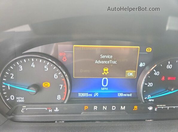 1FMSK8DHXLGA39641 2020 FORD EXPLORER Серебряный Вид щитка приборов