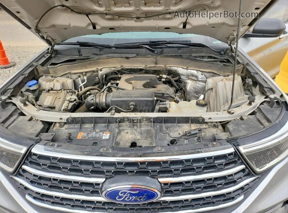 1FMSK8DHXLGA39641 2020 FORD EXPLORER Серебряный Вид подкапотного пространства