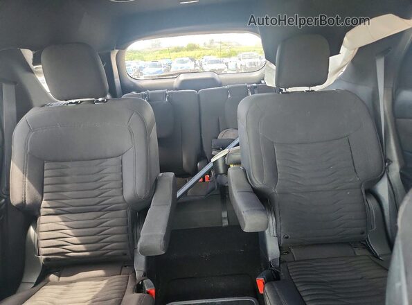 1FMSK8DHXLGA85017 2020 FORD EXPLORER White უკანა სავარძლების ხედი