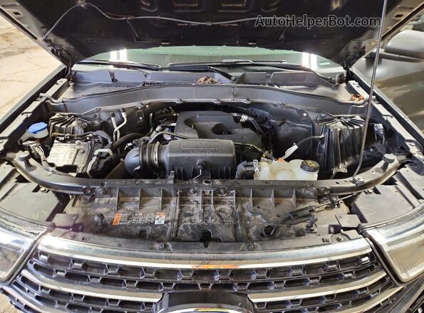 1FMSK8DHXLGC24241 2020 FORD EXPLORER Gray Engine compartment view