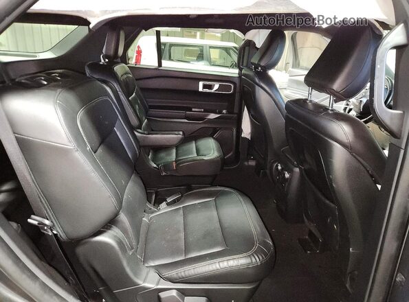 1FMSK8DHXLGC24241 2020 FORD EXPLORER Gray Rear interior view