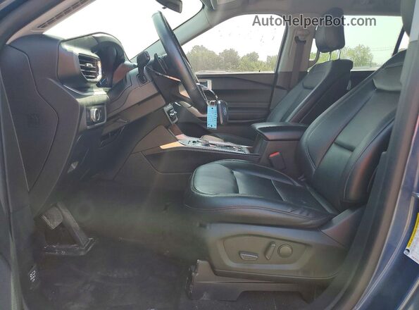 1FMSK8DHXLGC45073 2020 FORD EXPLORER Blue Սալոնի դիմացի տեսք