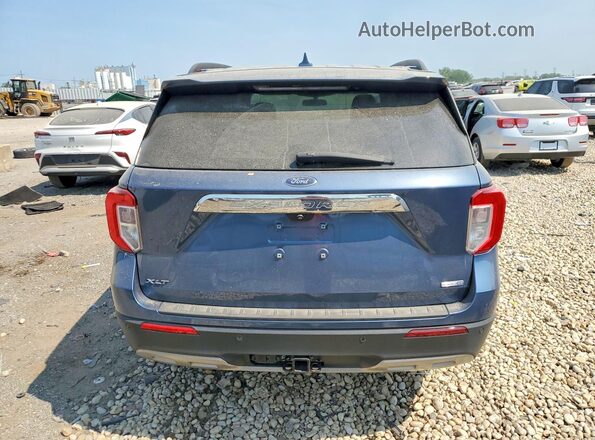 1FMSK8DHXLGC45073 2020 FORD EXPLORER Blue Հետևի տեսք