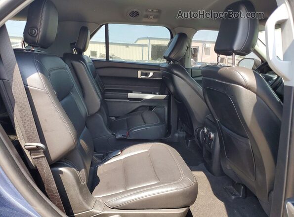 1FMSK8DHXLGC45073 2020 FORD EXPLORER Blue Հետևի նստատեղերի տեսք
