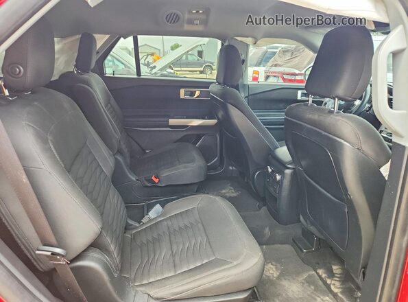 1FMSK8DHXLGC55862 2020 FORD EXPLORER Red Vista interior trasera