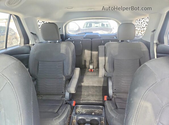 1FMSK8DHXMGB59697 2021 FORD EXPLORER Silver უკანა სავარძლების ხედი