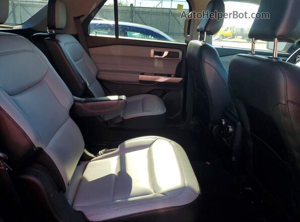 1FMSK8DHXMGC10826 2021 FORD EXPLORER Blue უკანა სალონის ხედი