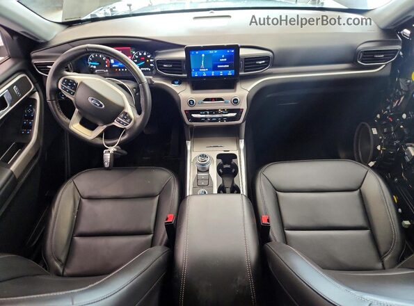 1FMSK8DHXNGC51698 2022 FORD EXPLORER Gray Առջևի վահանակի տեսք