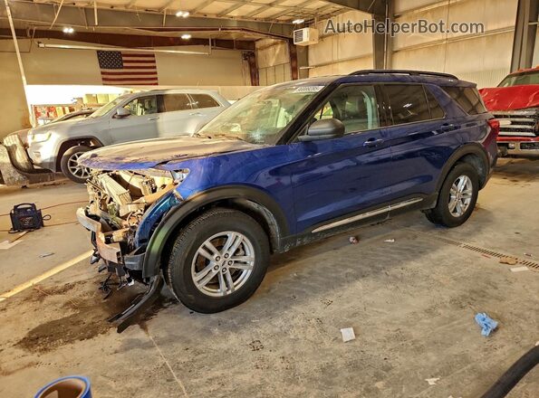 1FMSK8DHXPGA01199 2023 FORD EXPLORER Blue Հետևի ձախ