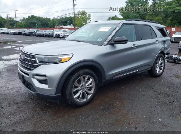 1FMSK8DHXRGA58991 2024 FORD EXPLORER Silver Передня ліва чверть