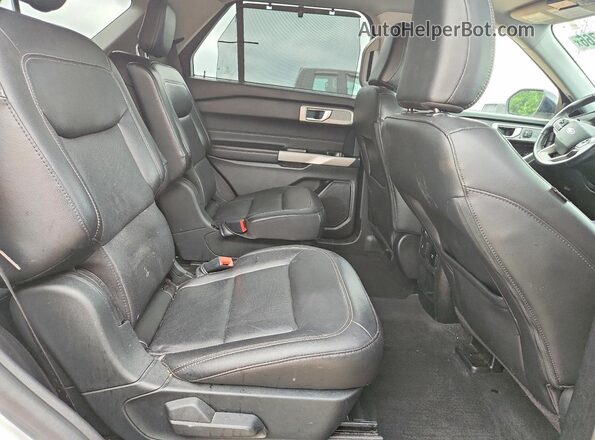1FMSK8FH0MGB10599 2021 FORD EXPLORER White Vista interior trasera