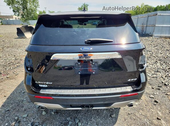 1FMSK8FH0PGB23325 2023 FORD EXPLORER Black Вид ззаду