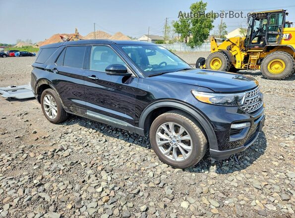 1FMSK8FH0PGB23325 2023 FORD EXPLORER Black Передня права чверть