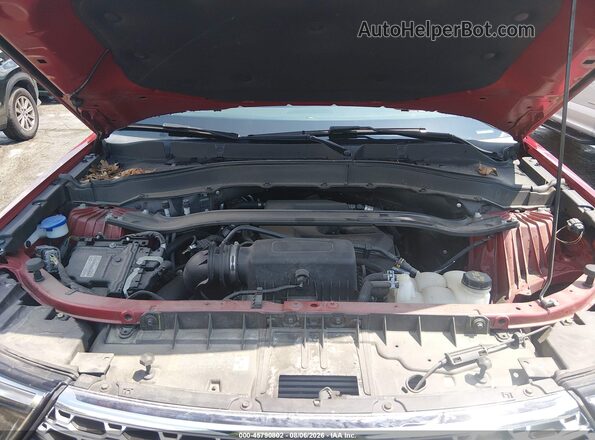 1FMSK8FH2LGC97343 2020 FORD EXPLORER Красный Вид сзади