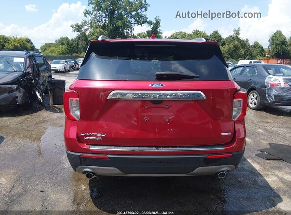 1FMSK8FH2LGC97343 2020 FORD EXPLORER Красный 