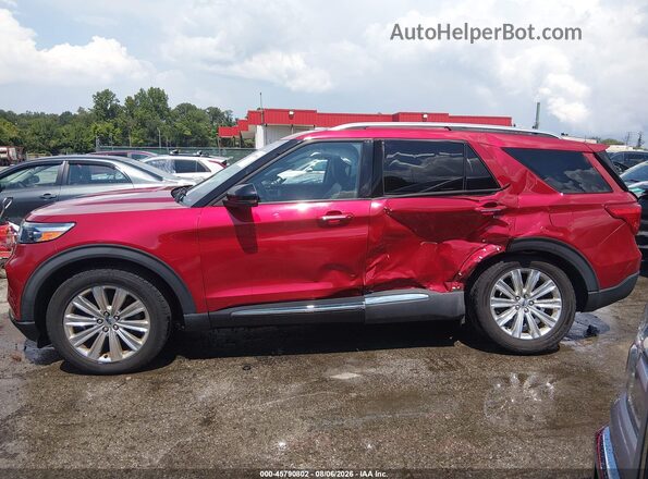 1FMSK8FH2LGC97343 2020 FORD EXPLORER Красный Панорамный вид салона 360°