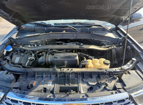 1FMSK8FH2MGB07395 2021 FORD EXPLORER Black Engine compartment view