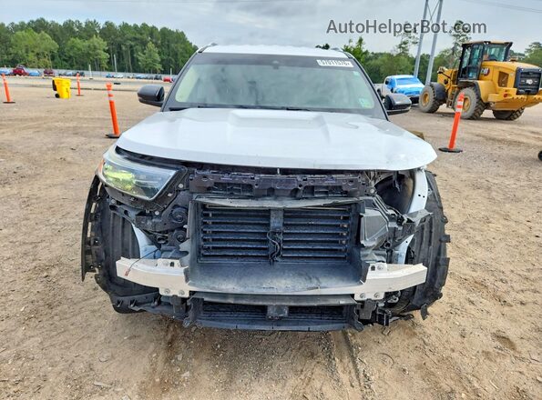 1FMSK8FH2MGB07820 2021 FORD EXPLORER White Vista frontal