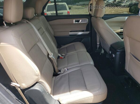1FMSK8FH2MGB51459 2021 FORD EXPLORER White Rear interior view