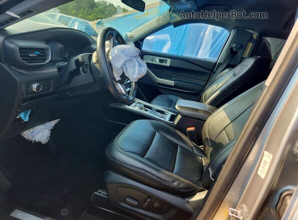 1FMSK8FH2NGB06104 2022 FORD EXPLORER Silver Front interior view