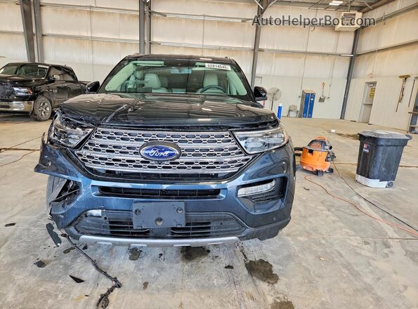 1FMSK8FH2RGA63793 2024 FORD EXPLORER Blue Front view