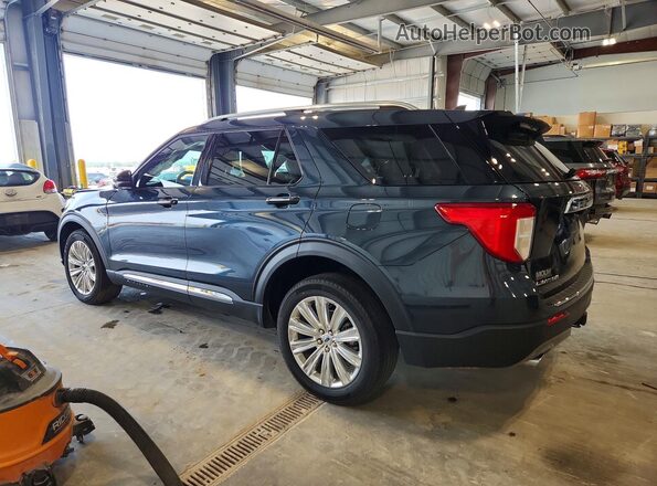 1FMSK8FH2RGA63793 2024 FORD EXPLORER Blue Rear left