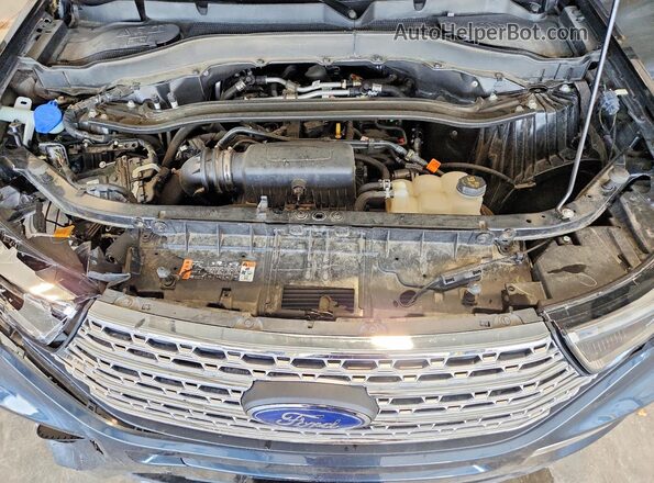 1FMSK8FH2RGA63793 2024 FORD EXPLORER Blue Rear interior view