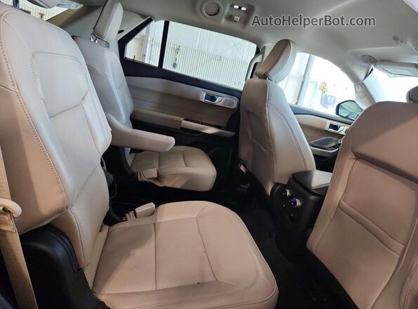 1FMSK8FH2RGA63793 2024 FORD EXPLORER Blue Rear seats view