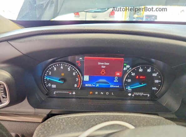 1FMSK8FH2RGA63793 2024 FORD EXPLORER Blue Instrument cluster view