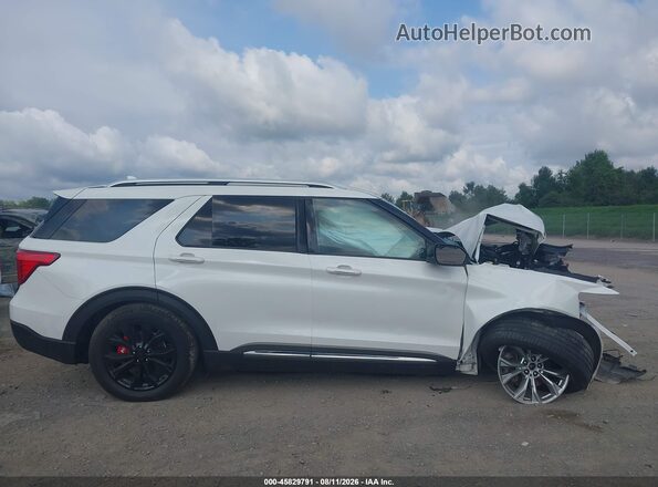 1FMSK8FH3LGC04586 2020 FORD EXPLORER White სალონის 360-გრადუსიანი ხედი